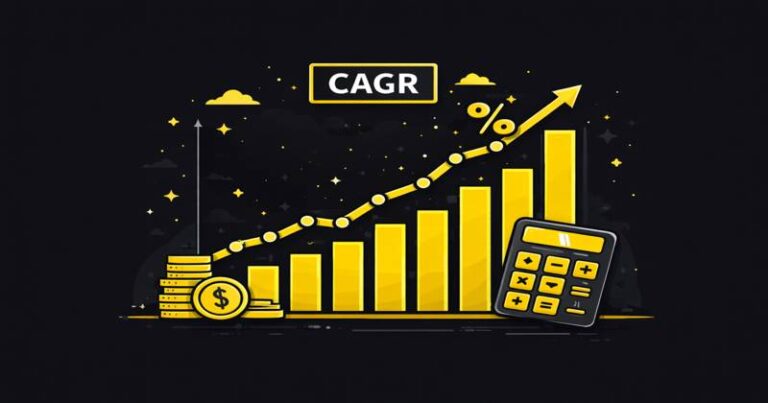 CAGR calculator to measure annual investment growth rate